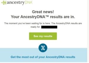DNA Results are Ready!!