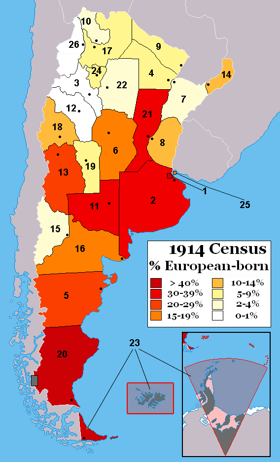 European DNA in Argentina?