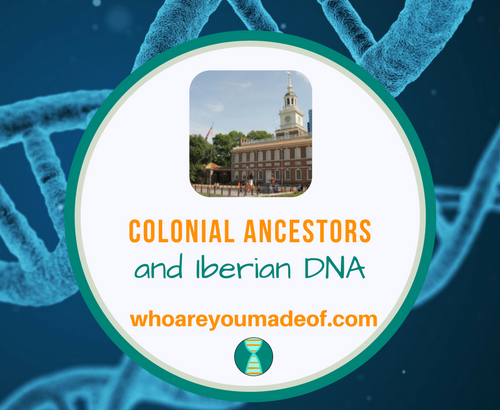 Colonial Ancestors and Iberian DNA