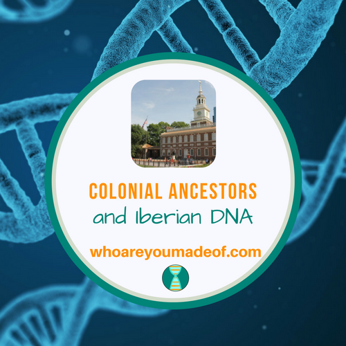 Colonial Ancestors and Iberian DNA