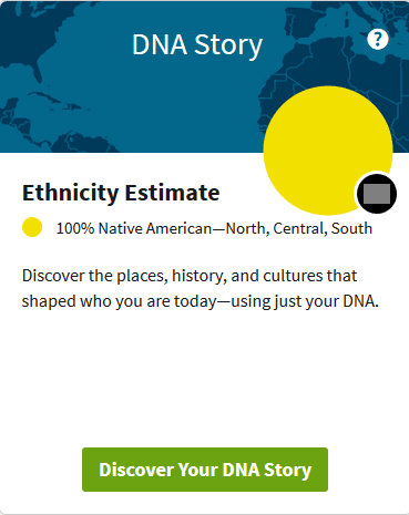 does Ancestry DNA test for Native American
