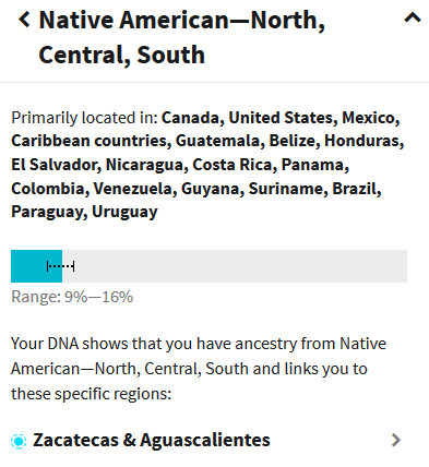 native american ancestry from mexico