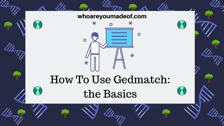 How To Use Gedmatch: The Basics - Who Are You Made Of?