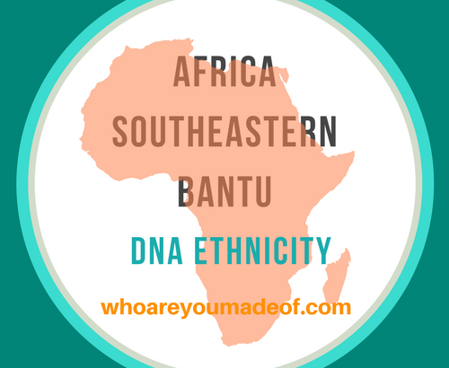 Africa Southeastern Bantu DNA Ethnicity