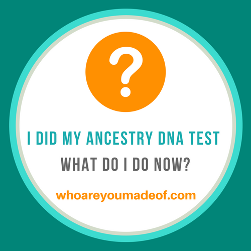 I did my Ancestry DNA Test - What Do I Do Now_