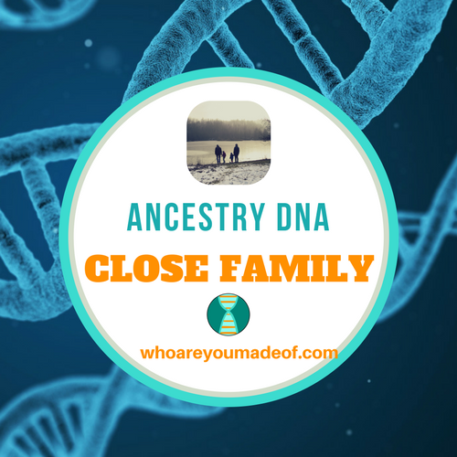 Ancestry DNA Close Family