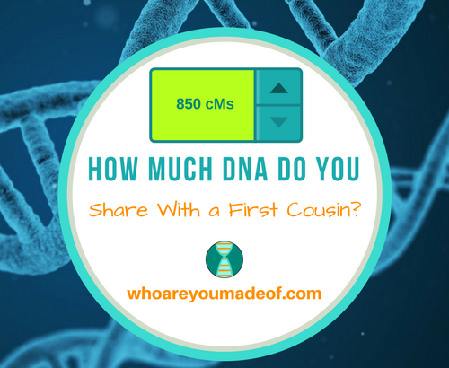 How Much DNA Do You Share With a First Cousin