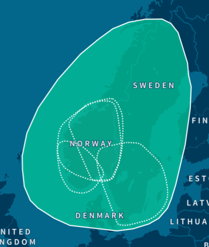 Where Scandinavian DNA is Typically Found