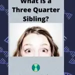 What is a Three Quarter Sibling_