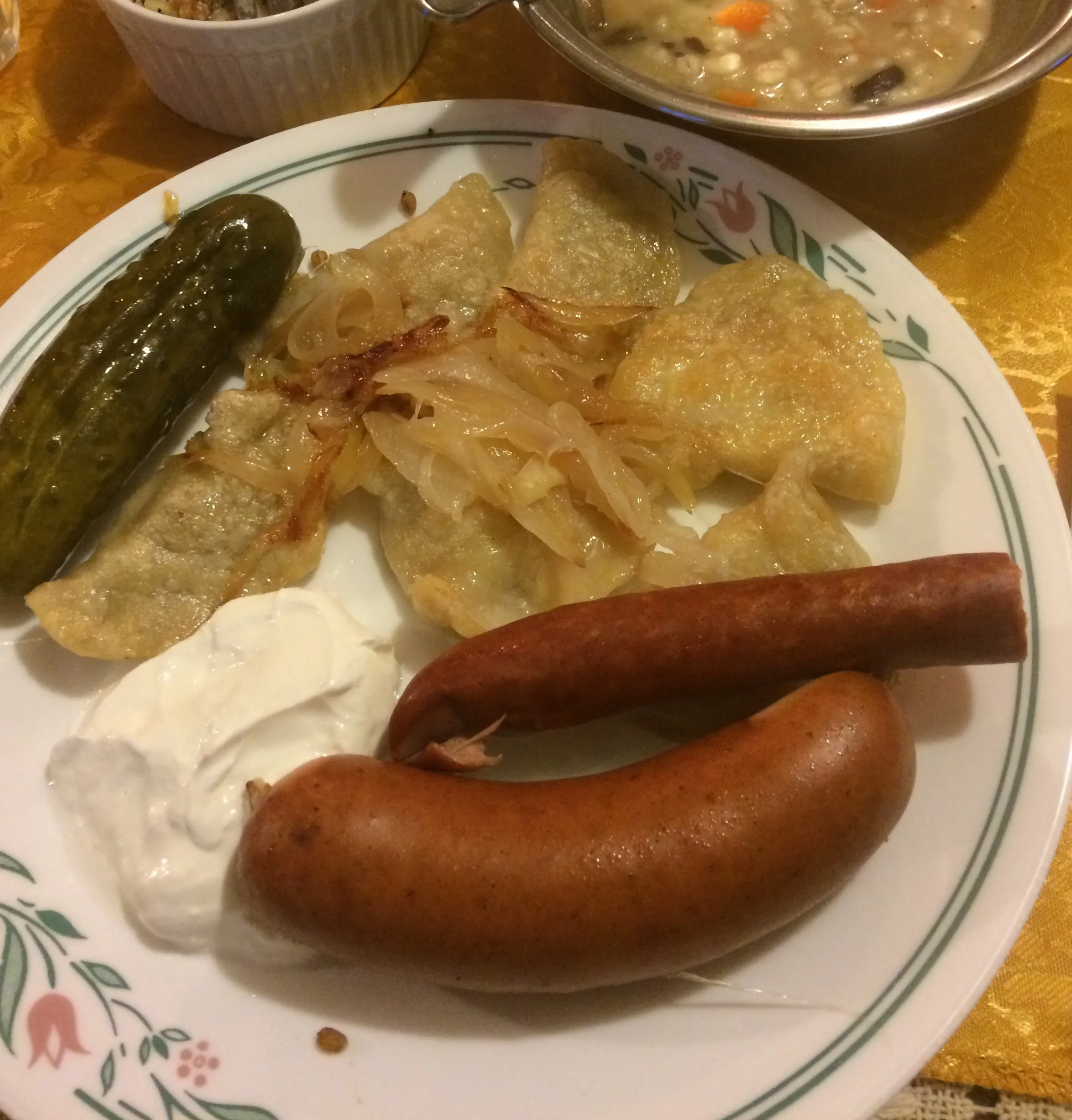 I made a traditional Wigilia dinner to celebrate my Polish DNA