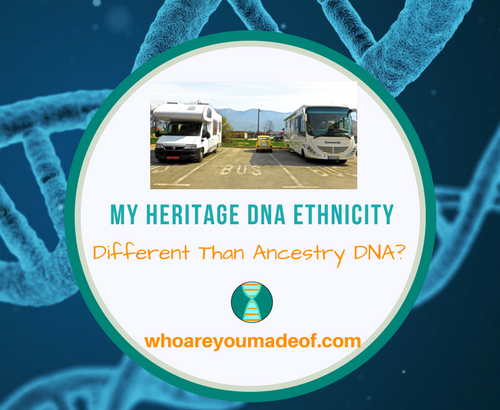 My Heritage DNA Ethnicity Different Than Ancestry DNA_