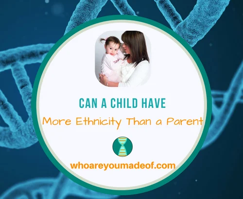 Can a Child Have More Ethnicity Than a Parent_