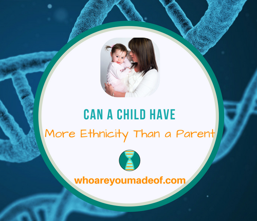 Can a Child Have More Ethnicity Than a Parent_