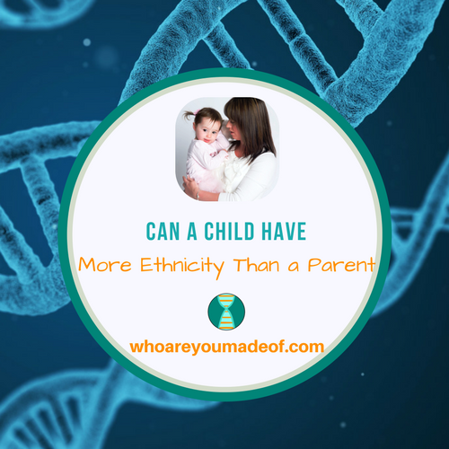 Can a Child Have More Ethnicity Than a Parent_