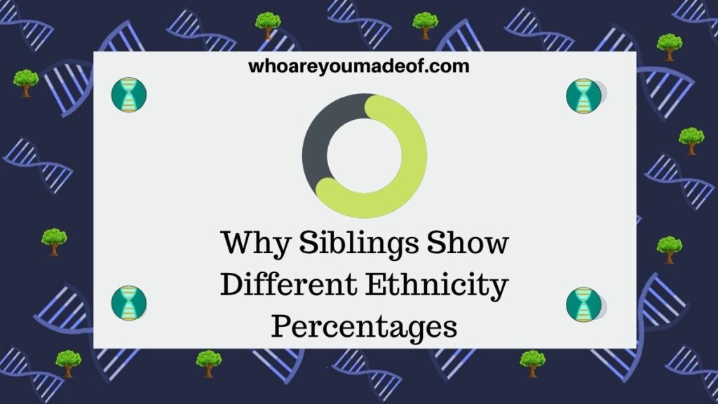 Why Siblings Show Different Ethnicity Percentages