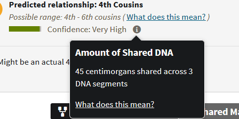 Example of engodamy on Ancestry