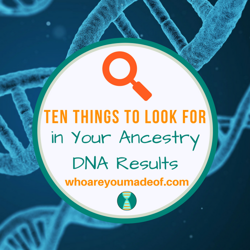 Ten Things to Look for in Your Ancestry DNA Results