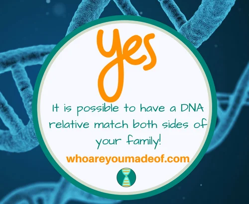 Is it Possible to Have a DNA Match Who Matches Both Sides of Your Family_