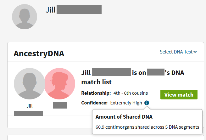 More examples of how two full siblings can share more or less DNA with a DNA match