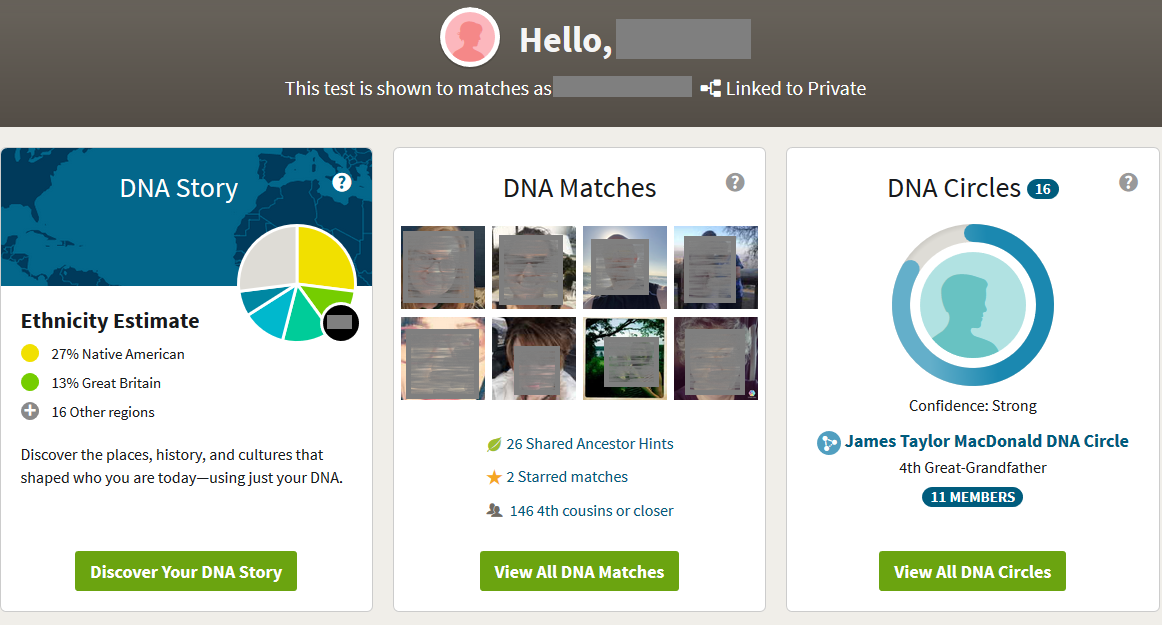 What you can see on Ancestry DNA without a subscription