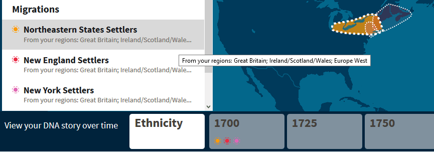 Example of Ancestry Migrations