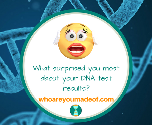 What surprised you most about your DNA test results_