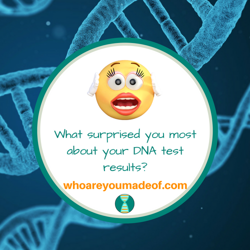 What surprised you most about your DNA test results_