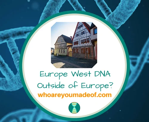 Europe West DNA Outside of Europe_