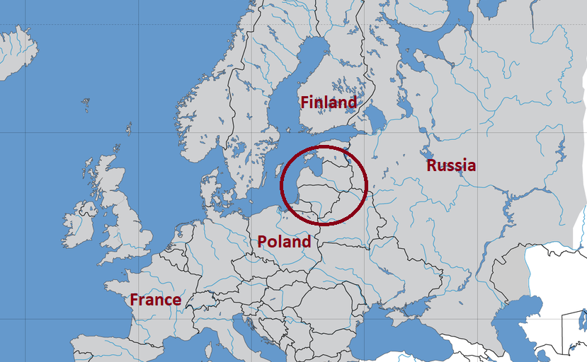 Where Is The Baltic States DNA Region Located 