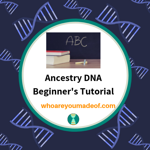 Ancestry DNA Beginner's Tutorial