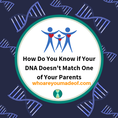 How Do You Know if Your DNA Doesn't Match One of Your Parents