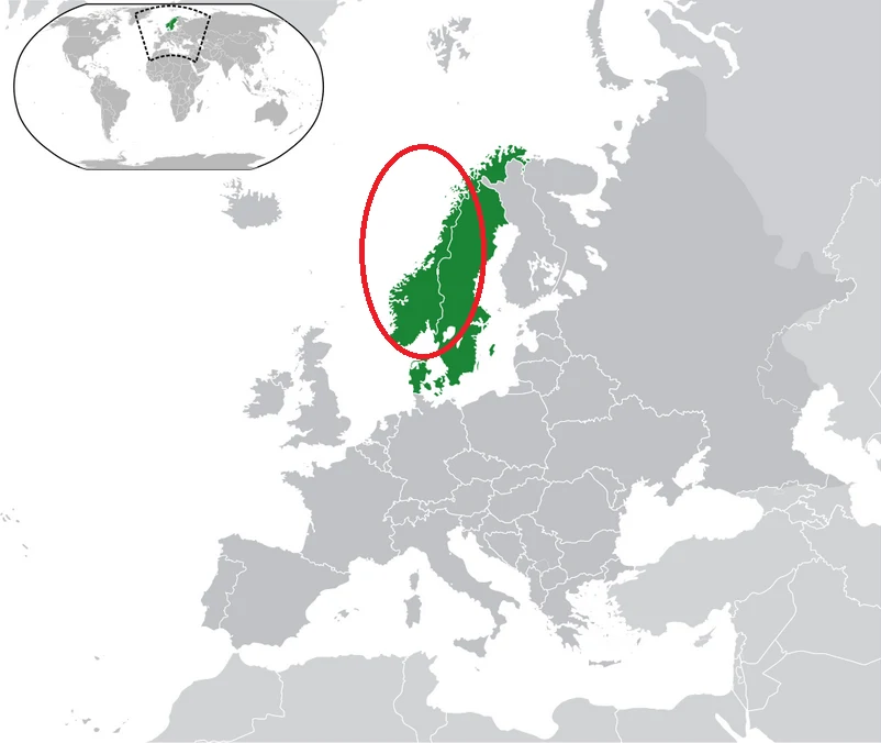 Norway DNA ethnicity region