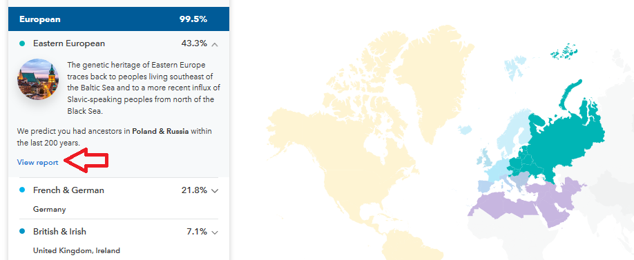 how to learn more about your ancestry regions on 23andme