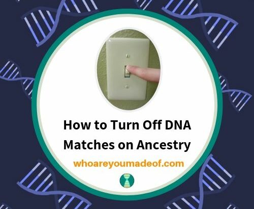 How to Turn Off DNA Matches on Ancestry