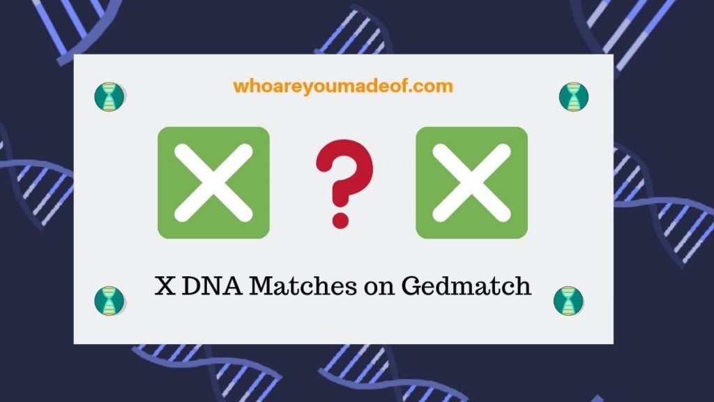 X DNA Matches on Gedmatch