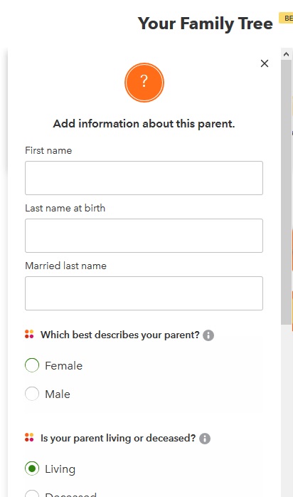 how to add your parents to your 23andme family tree 
