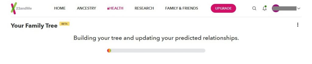 how to set up family tree on 23andme