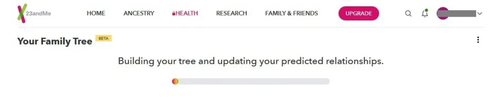 how to set up family tree on 23andme
