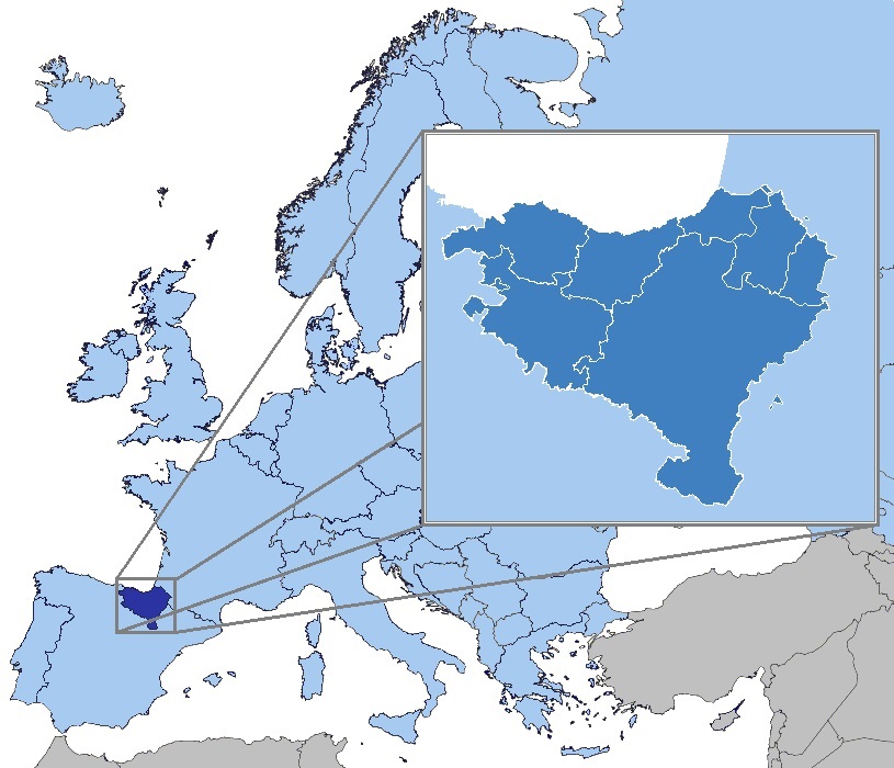 Where is the Basque DNA Region Located