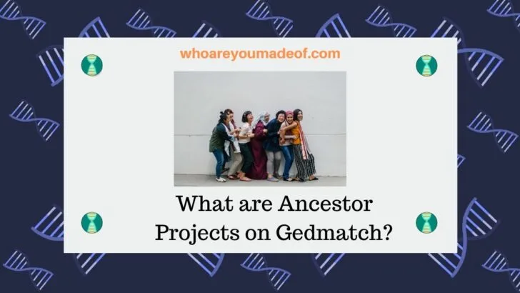 What are Ancestor Projects on Gedmatch_