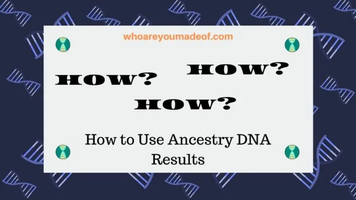 How to Use Ancestry DNA Results