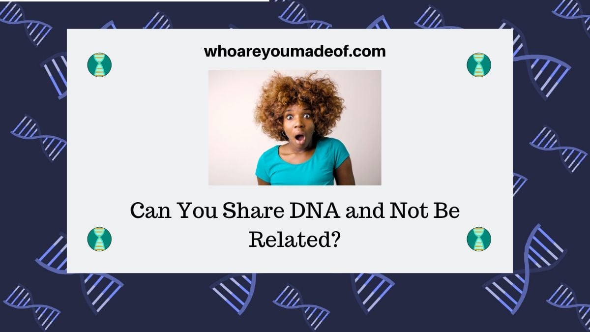 Photo of a woman who is surprised to learn that she might not be related to all of her DNA matches