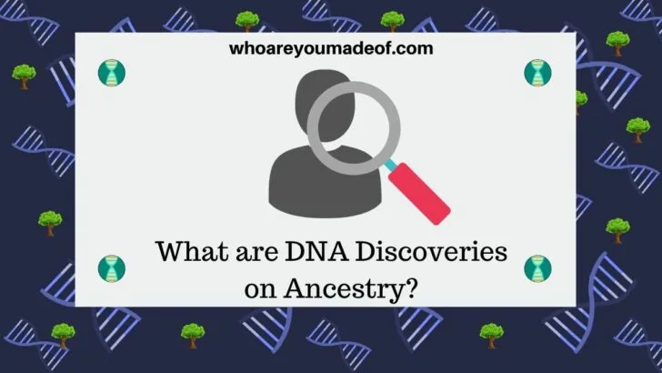 What are DNA Discoveries on Ancestry