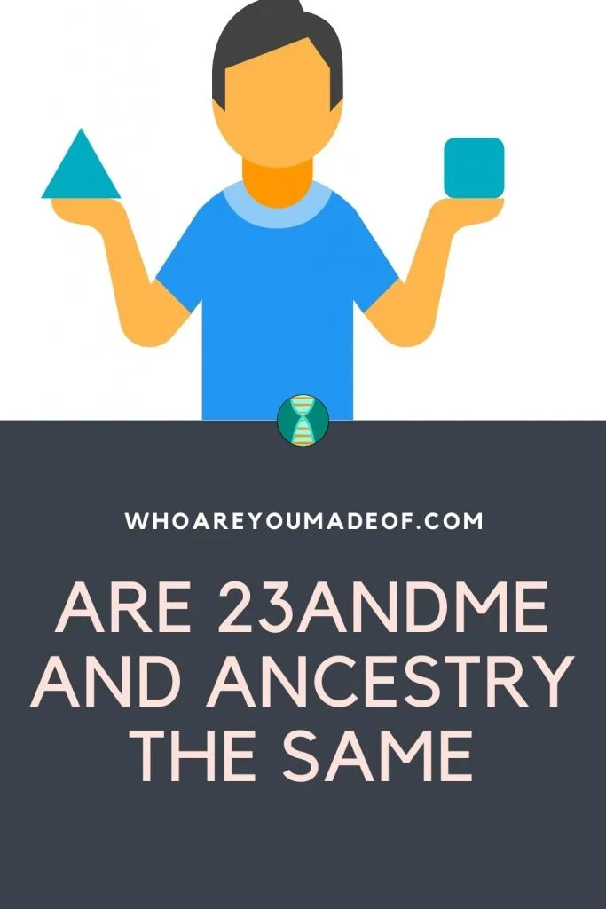 Are 23andMe and Ancestry the same Pinterest Image