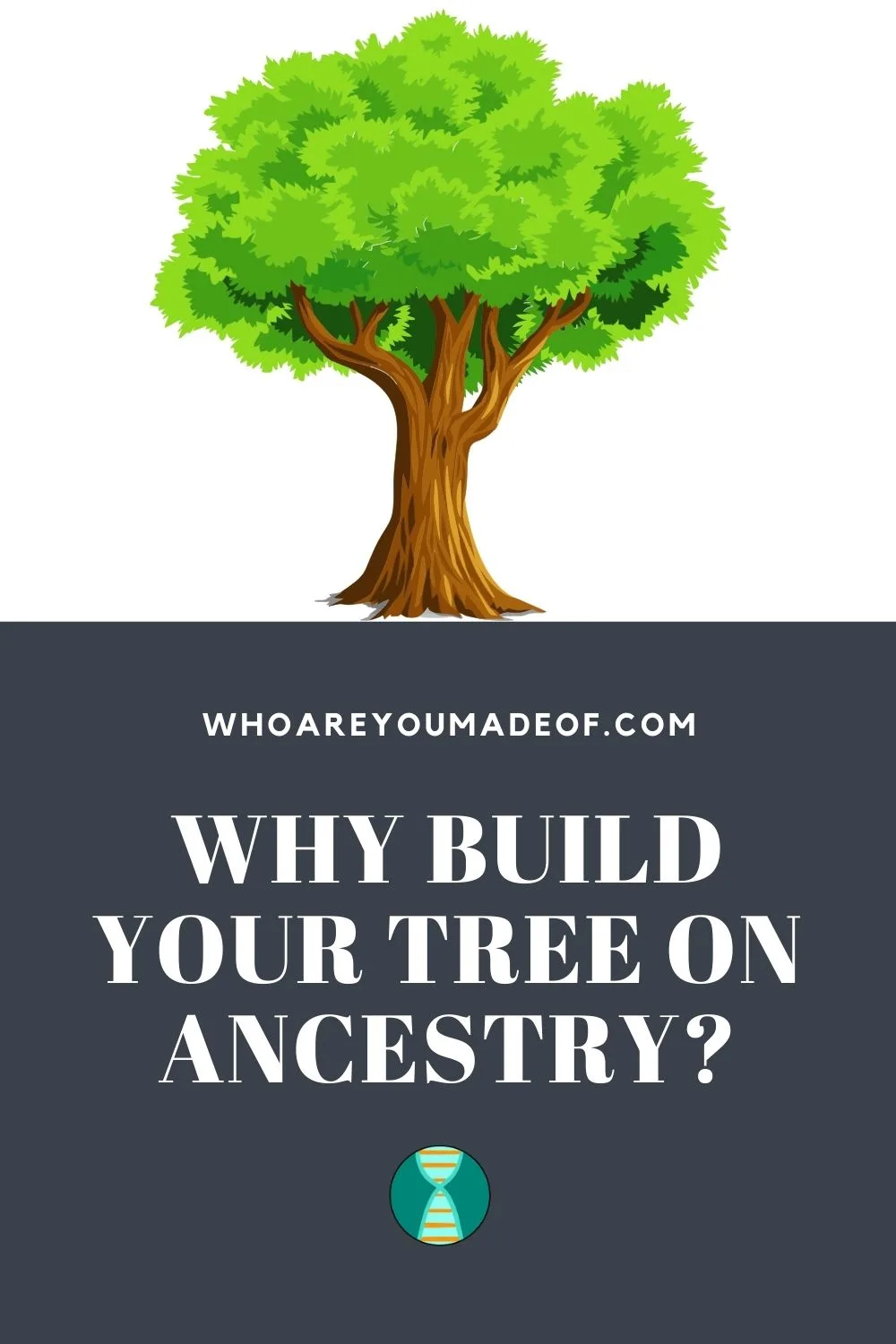 Why Build Your Tree on Ancestry Pinterest Image