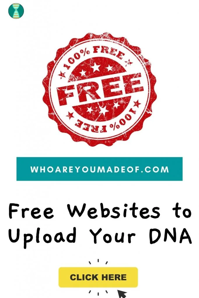  Free Websites to Upload Your DNA Pinterest image with "free" stamp