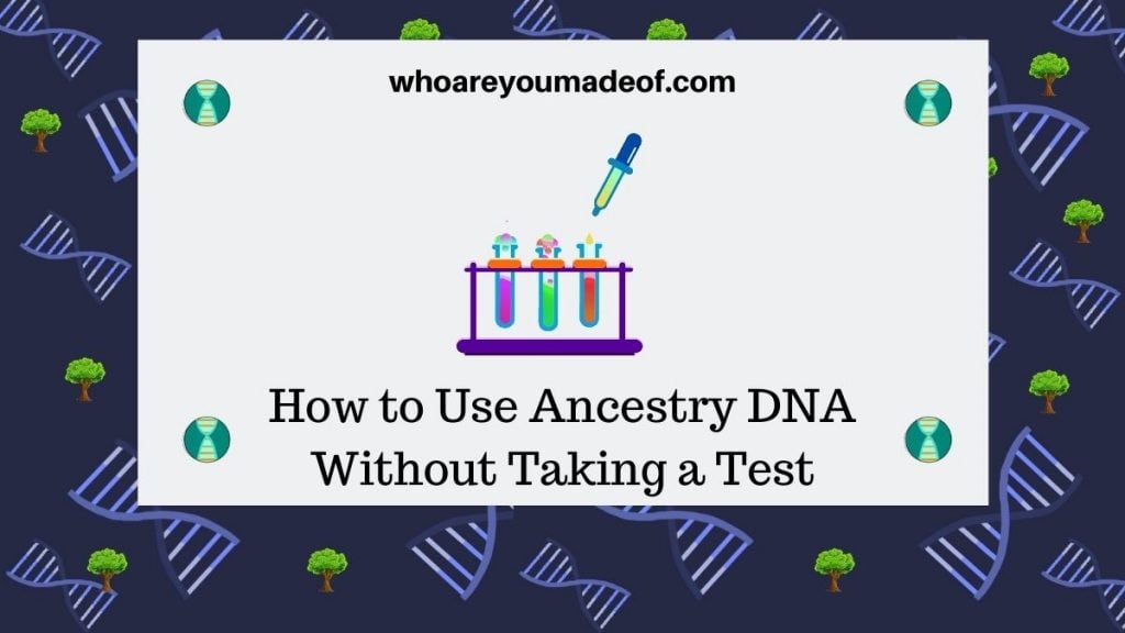 How to Use Ancestry DNA Without Taking a Test