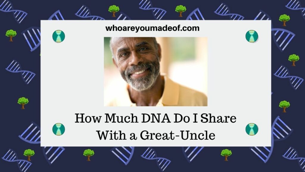 How Much DNA Do I Share With a Great-Uncle