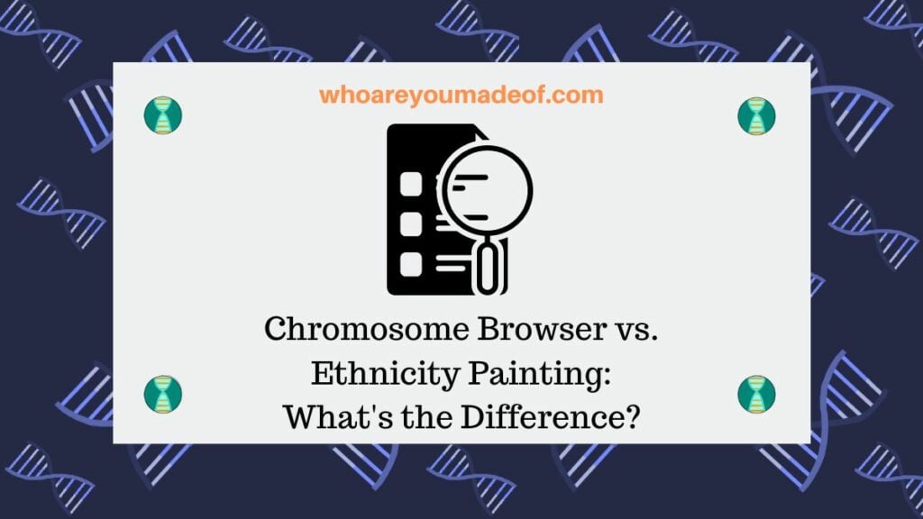 Chromosome Browser vs. Ethnicity Painting What's the Difference