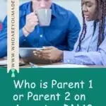 Who is Parent 1 or Parent 2 on Ancestry DNA